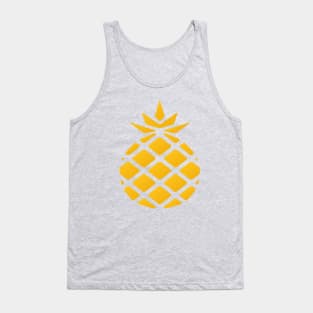 Pineapple Crown Minimalist Design Tank Top